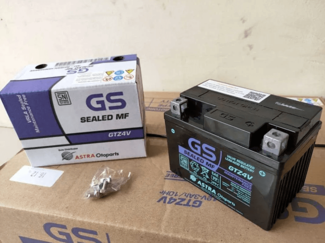 Perbedaan Aki GTZ4V dan GTZ5S, Motor Apa Yang Cocok? - angkasa.co.id