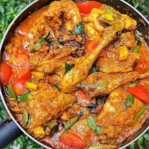 Ayam rendang resep yang lezat mudah