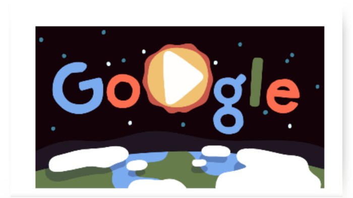 Google Doodle Hari Ini Peringati Rise of the Half Moon dengan