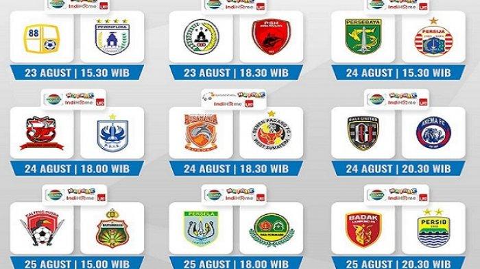 Jadwal Siaran Langsung Persebaya vs Persija di Liga 1