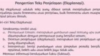 Jelaskan pengertian teks eksplanasi